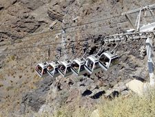 Cable car of Santorini