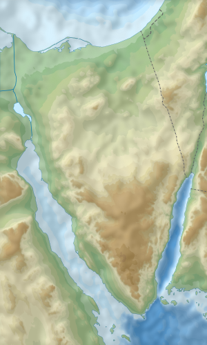 Shadwan Island is located in سيناء