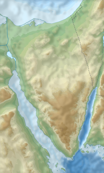 ملف:Sinai relief location map.svg