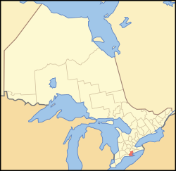 Location of Norfolk County