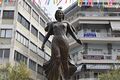 The Statue of Liberty at Eleftherias (Liberty) Square that is the Katerini’s central square