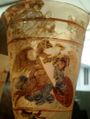 Got de Bagram mostrant la violació de Ganimedes per Zeus.