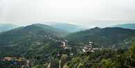 The eastern end of the town of Santikhiri at Doi Mae Salong