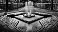Water feature in MüGa-Park