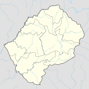 هلوتسى is located in Lesotho