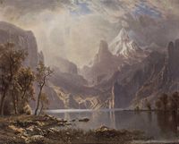 Lake Tahoe, (1868), Fogg Art Museum, Cambridge, Massachusetts