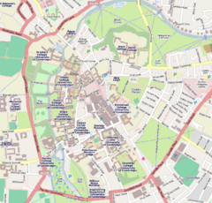 كنجز كولدج، كمبردج is located in Central Cambridge