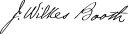 John Wilkes Booth Signature2.svg