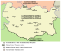 صربيا في 1813، during the First Serbian Uprising