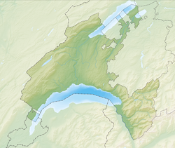 مونترو Montreux is located in كانتون ڤو