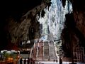 Interior of Batu caves