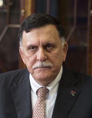 فايز السراج في واشنطن، 2017