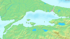 خليج إزميت is located in بحر مرمرة