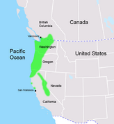 Map of range