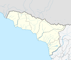 أثوس الجديدة is located in Abkhazia