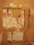 Uyghur Manichaean Electae (Chosen) from Qocho.