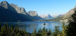A mountain lake