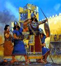 الرماة البابليون يحاصرون القدس.