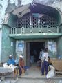 Market building in Wete