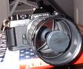 500 mm catadioptric lens mounted on a Yashica FX-3