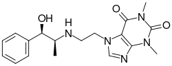 Cafedrine Structure.svg