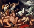 نيوبه تنتحب على أطفالها، 1591