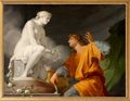 پگماليون، بريشة جان-باتيست رنو، 1786، المتحف الوطني للقصور والتريانون.