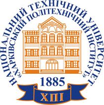 University seal, with brown academic building on yellow background