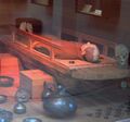 Reconstruction of the tomb of King Midas