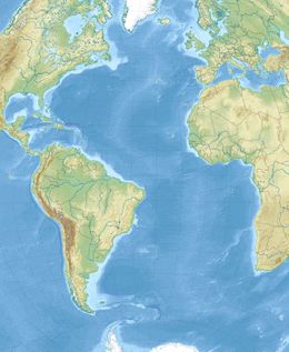 Santiago is located in المحيط الأطلسي