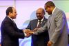 السيسي ودسالين والبشير يوقعون وثيقة سد النهضة في الخرطوم