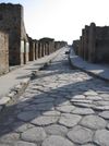 ポンペイのローマ街道
