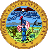 الختم الرسمي لـ Iowa