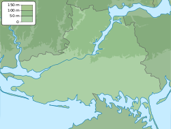 بلاگوداتنى is located in Kherson Oblast