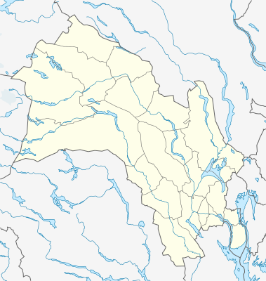 Location map Norway Buskerud