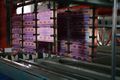 PCB's in process of adding copper via electroplating