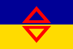 Ensign of Export-import Plant Inspection Vessel of Japanese Taiwan (1929-1945).svg