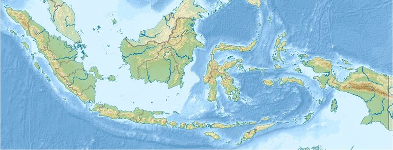 ملف:Indonesia relief location map.jpg