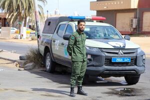 من انتشار قوة دعم المديريات في مدينة الجميل 8 مايو 2024