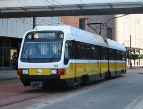 SLRV operated by Dallas Area Rapid Transit