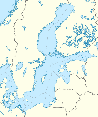 Location map Baltic Sea