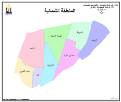 خريطة احياء شمال القاهرة
