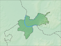 Basel Basle is located in كانتون مدينة بازل