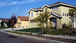 Salinas - Residential neighborhood at Harden Ranch, Salinas
