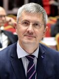 Gabor Hajdu (Romania) and Dan Barna, Head of Delegation of Romania to the OSCE PA, Standing Meeting, Autumn Meeting in Yerevan, 18 November 2023 (cropped).jpg