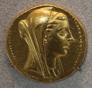 Egitto tolemaico, berenice II, octodracma di efeso, 246-222 ac ca.JPG