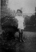 عادل أحمد، طفلاً.