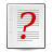 Text document with red question mark.svg