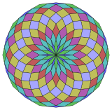 Isotoxal 20-gon rhombic dissection-size2.svg