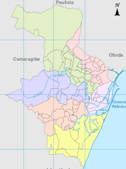 RPAs de Recife, Pernambuco, Brasil.svg